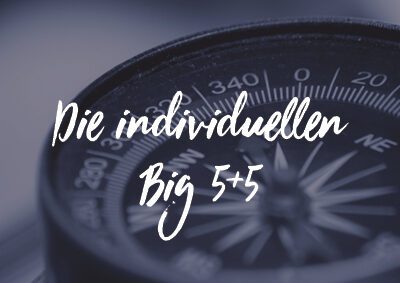 Die individuellen Big 5+5